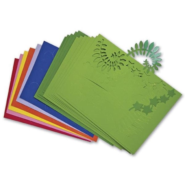 Roylco Roylco R15333 Roylco Botanical Cuts - 2-tone card - 210-pkg R15333 - main